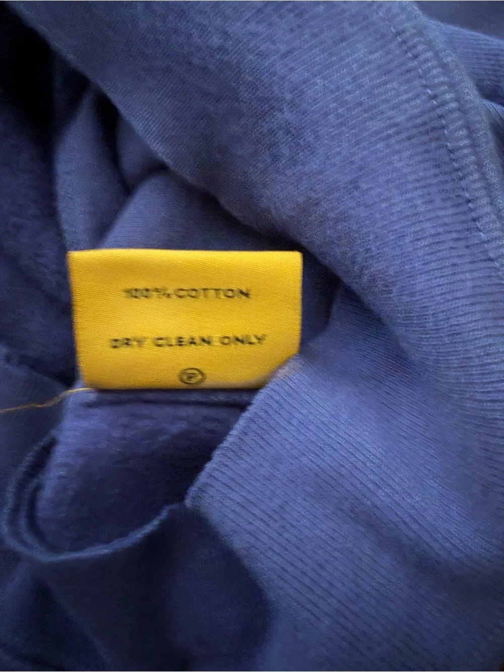 Gallery Dept  Purple Zip Front Hoodie with Orange Logo